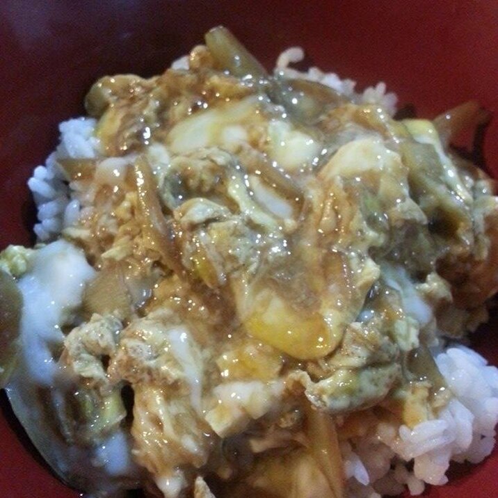 簡単10分！たまご丼